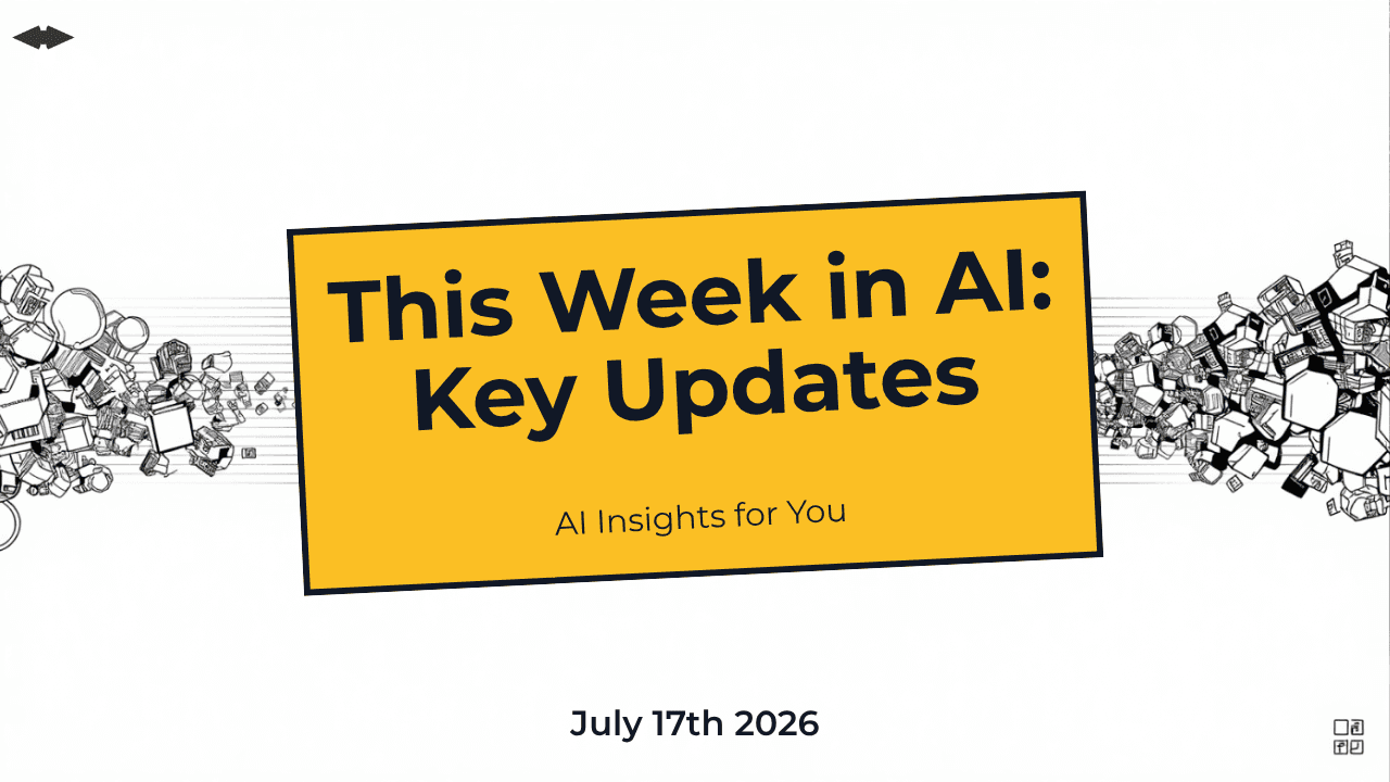 This Week in AI: July 11 – 17, 2026